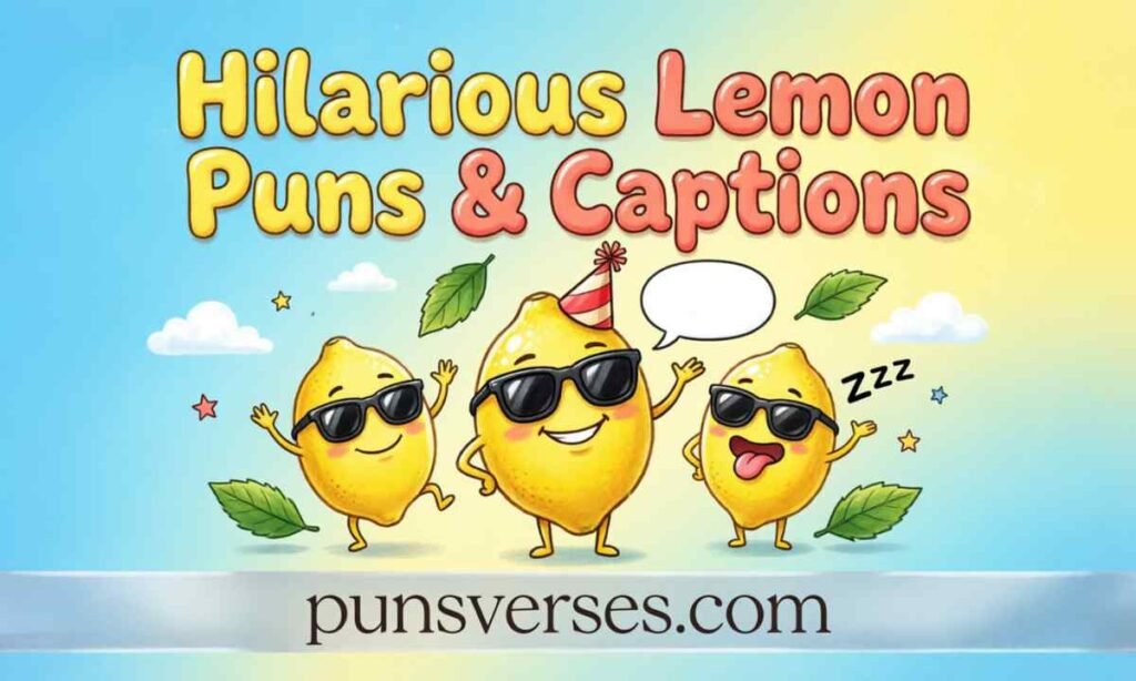 Hilarious Lemon Puns & Captions