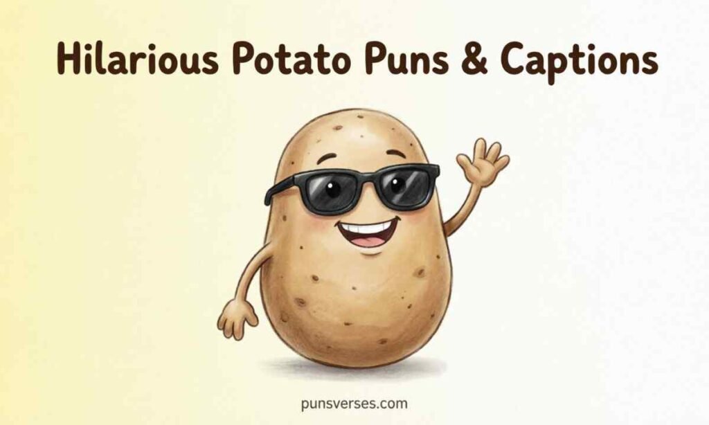 Hilarious Potato Puns & Captions