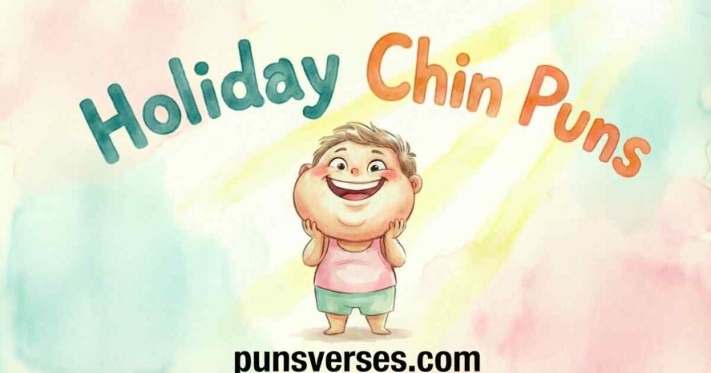 Holiday Chin Puns