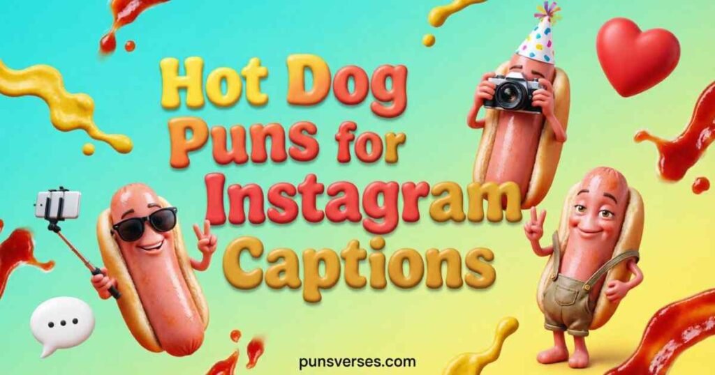 Hot Dog Puns for Instagram Captions