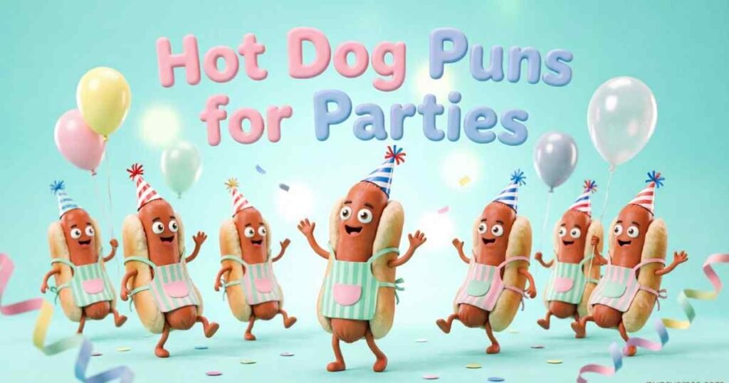 Hot Dog Puns for Parties