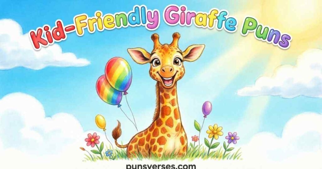Kid-Friendly Giraffe Puns