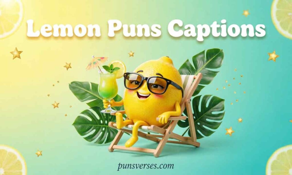 Lemon Puns Captions
