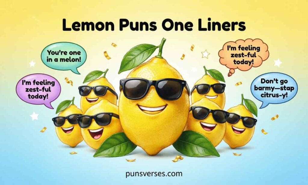 Lemon Puns One Liners