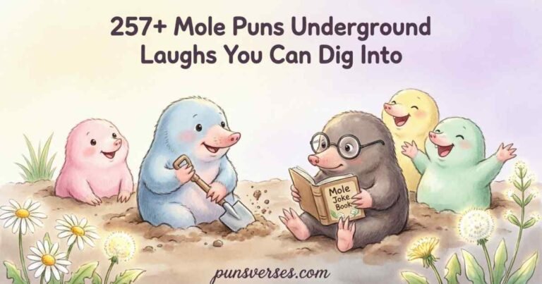 Mole Puns Feature Image