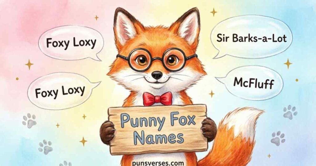 Punny Fox Names