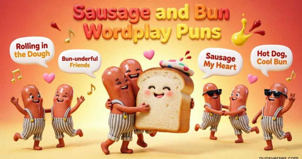 Sausage and Bun Wordplay Puns