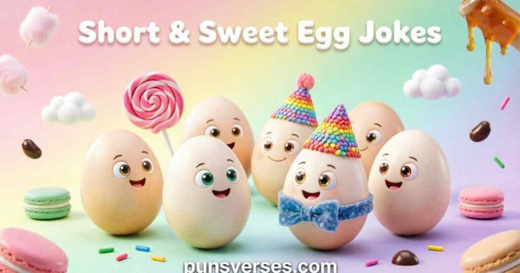 Short & Sweet Egg Jokes