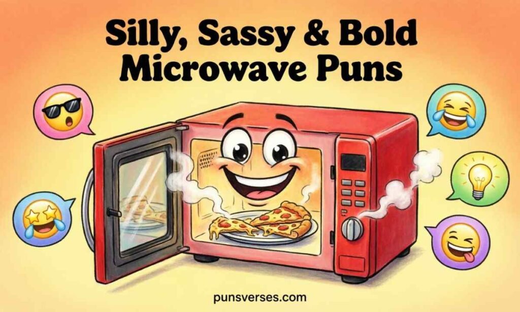 Silly, Sassy & Bold Microwave Puns
