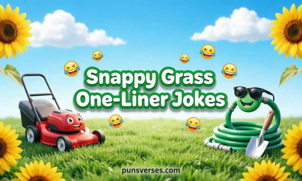 Snappy Grass One-Liner Jokes