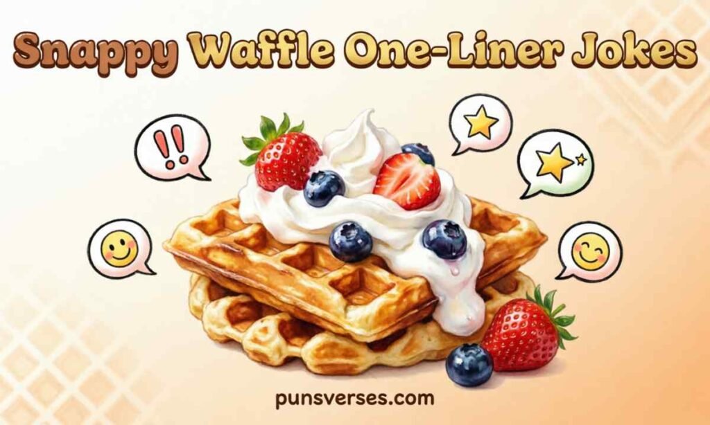 Snappy Waffle One-Liner Jokes