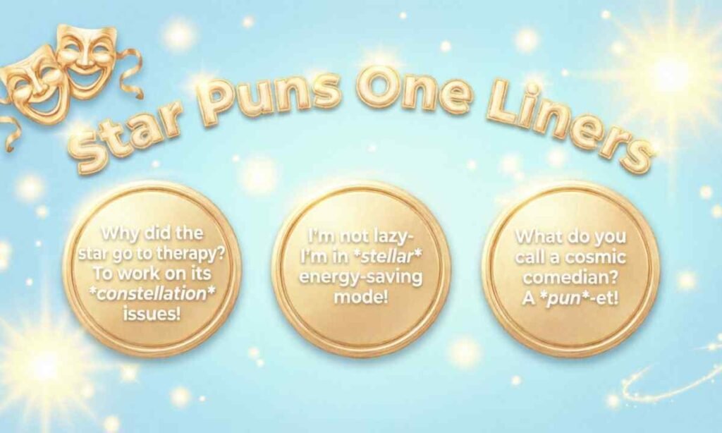 Star Puns One Liners