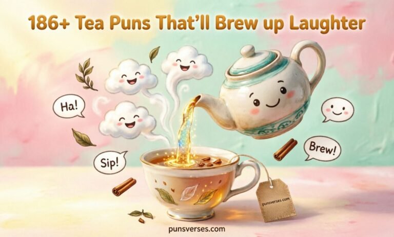 Tea Puns That’ll Brew Up Laughter Feature Image