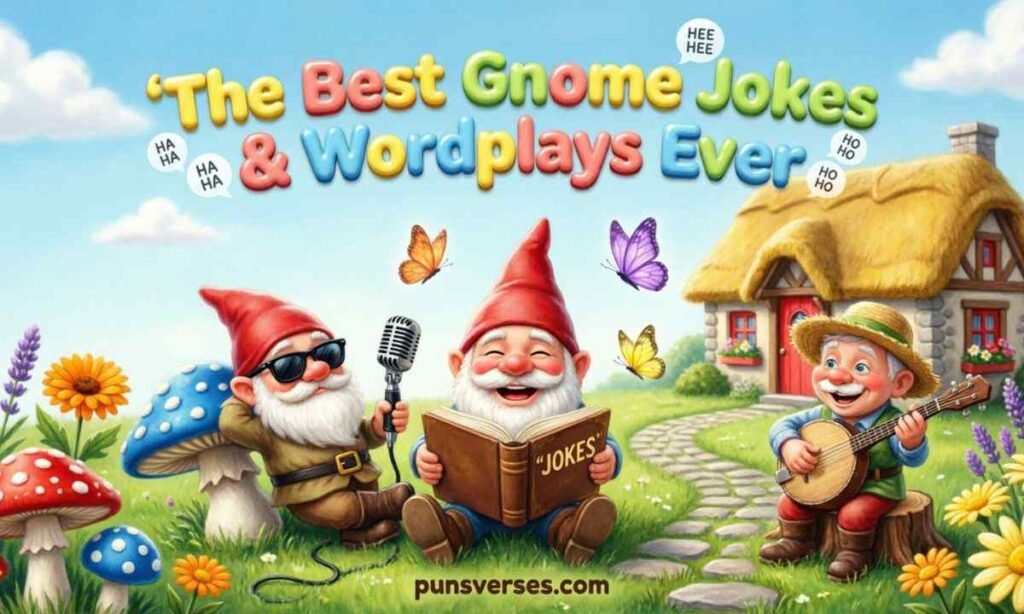 The Best Gnome Jokes & Wordplays Ever