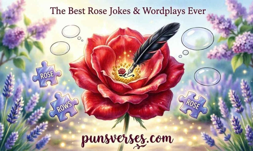 The Best Rose Jokes & Wordplays Ever