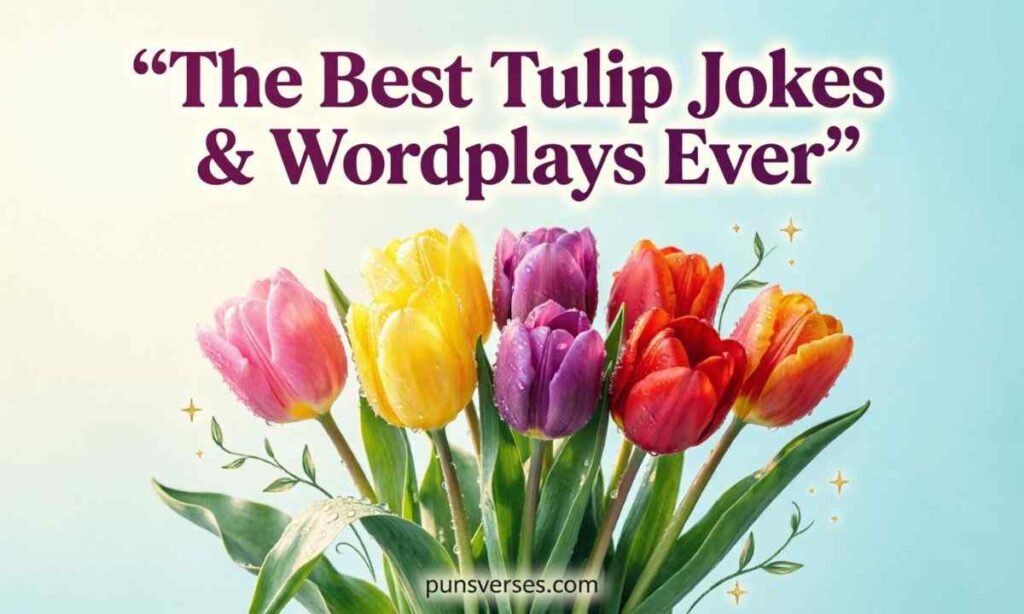 The Best Tulip Jokes & Wordplays Ever