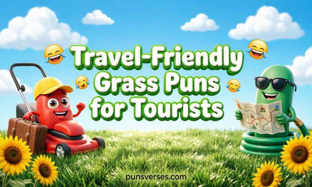 Travel-Friendly Grass Puns for Tourists