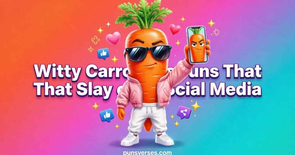 Witty Carrot Puns That Slay on Social Media