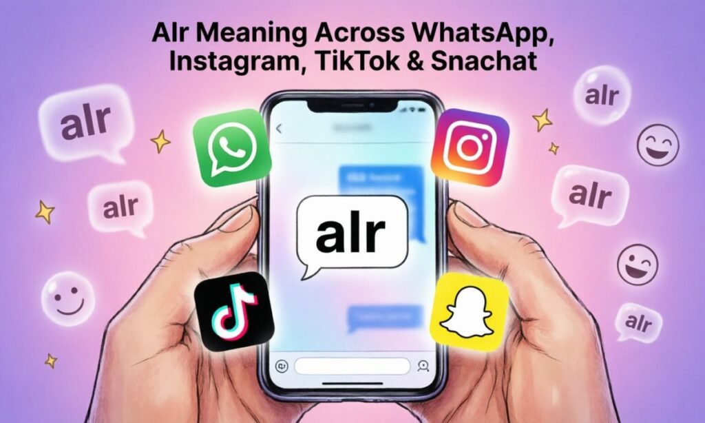 Alr Meaning Across WhatsApp, Instagram, TikTok & Snapchat