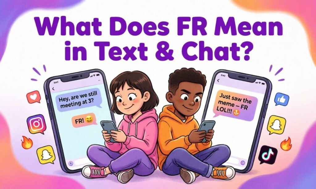 What Does FR Mean in Text & Chat