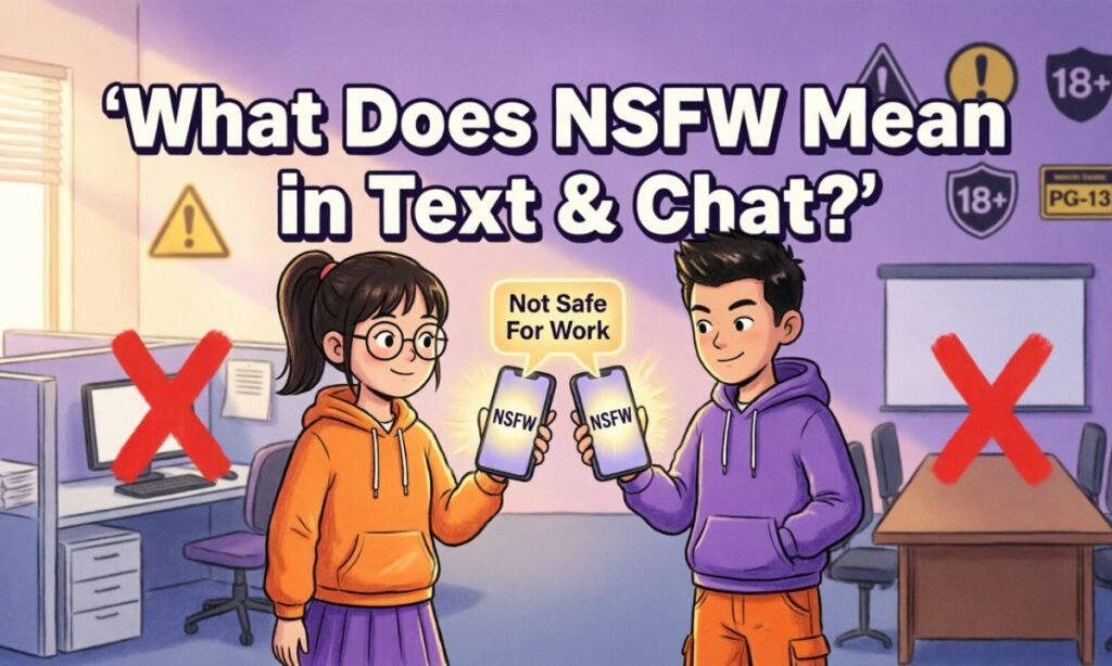 What Does NSFW Mean in Text & Chat