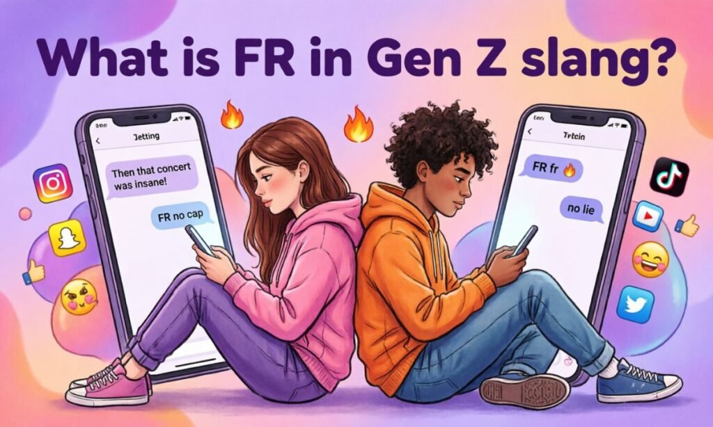 What is FR in Gen Z slang